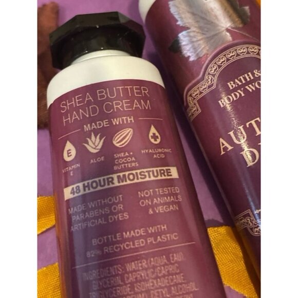 Bath & Body Works “Autumn Drive” 2 New Hand Creams - Picture 3 of 5
